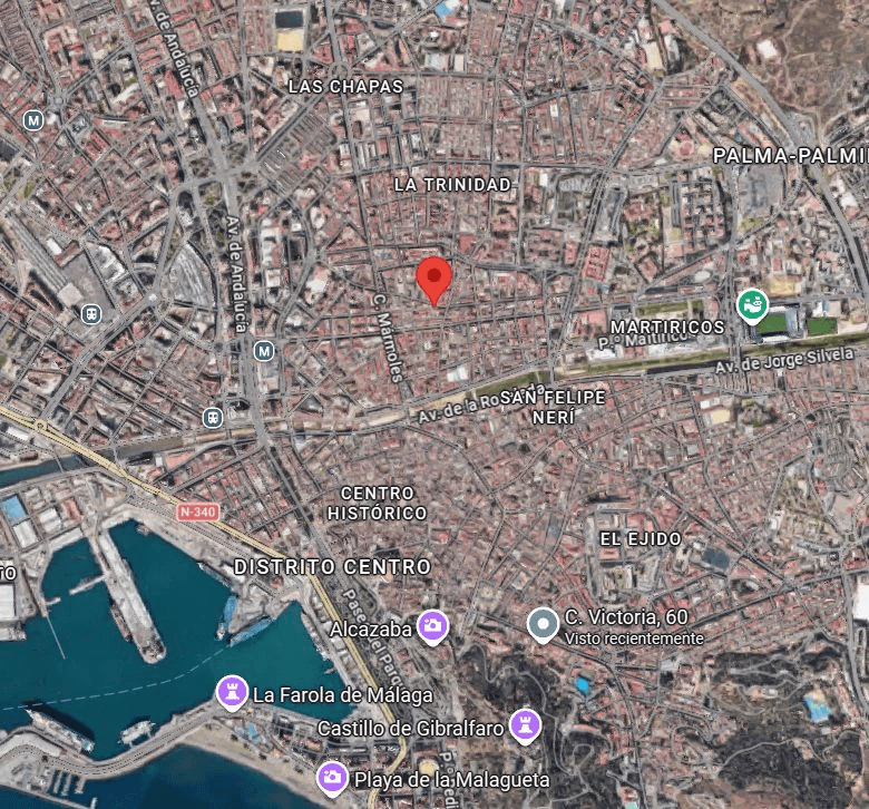 EXCLUSIVO SOLAR URBANO MALAGA CENTRO-LA TRINIDAD
