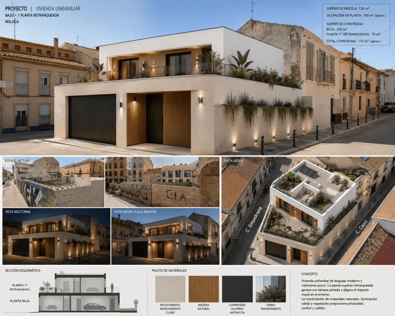 EXCLUSIVO SOLAR URBANO MALAGA CENTRO-LA TRINIDAD